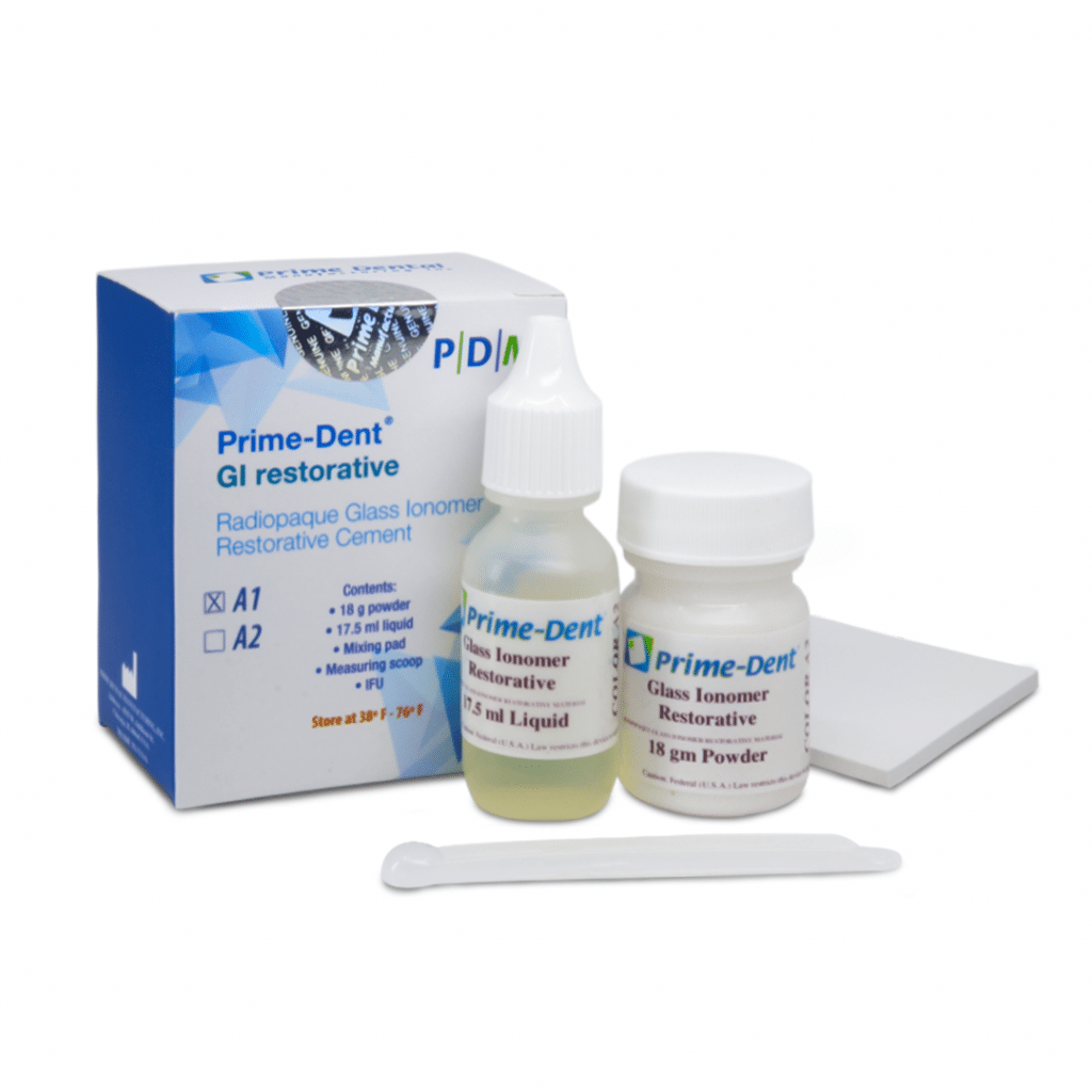 Ionómero de Vidrio Prime Dental Restaurativo Autocurable 18g/17.5ml