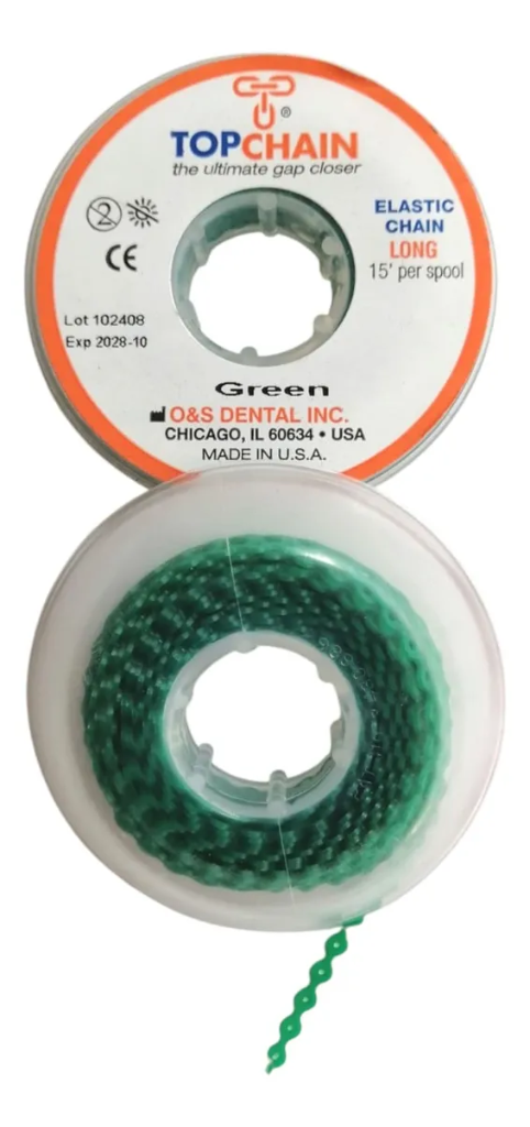 Cadena Elástica Top Chain 4.57m Abierta Green
