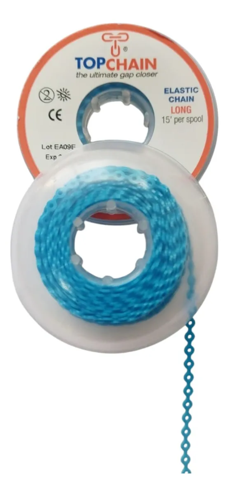 Cadena Elástica Top Chain 4.57m Abierta Ocean Blue