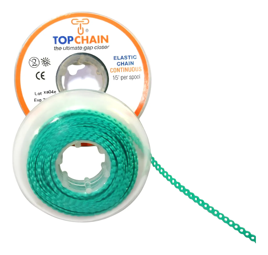 Cadena Elástica Top Chain 4.57m Cerrada Aqua