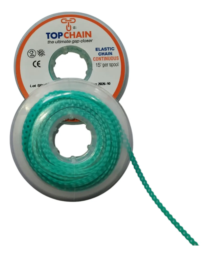 Cadena Elástica Top Chain 4.57m Cerrada Aquamarine