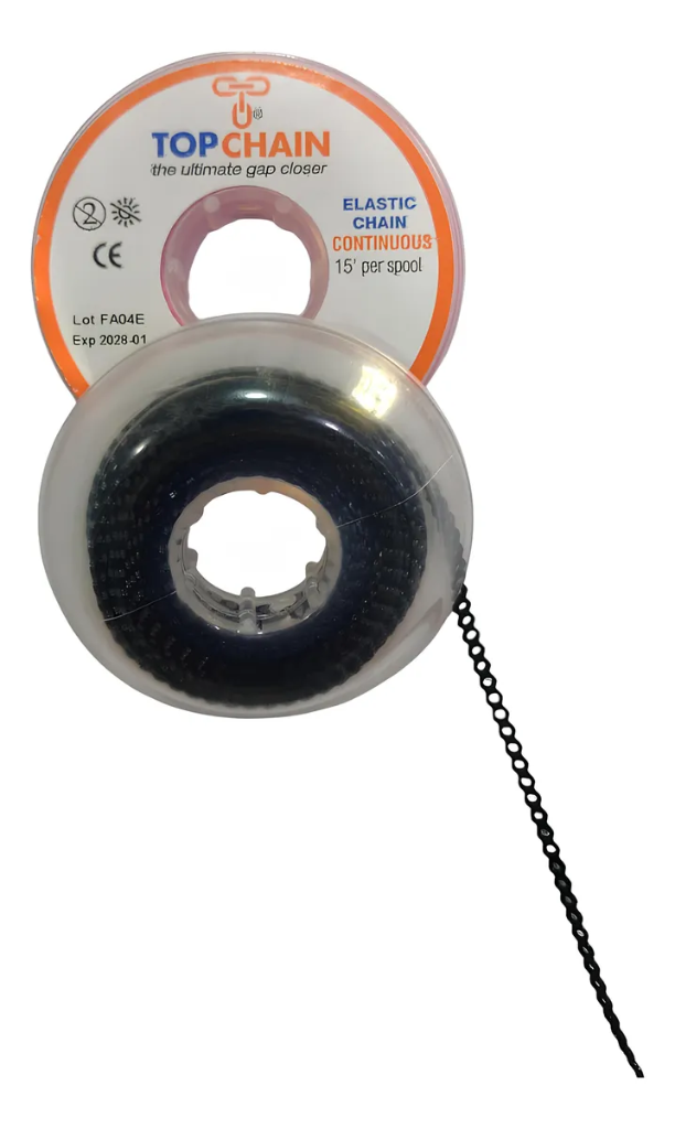 Cadena Elástica Top Chain 4.57m Cerrada Black