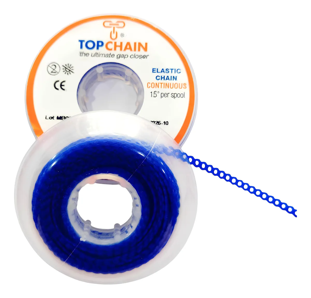 Cadena Elástica Top Chain 4.57m Cerrada Blue