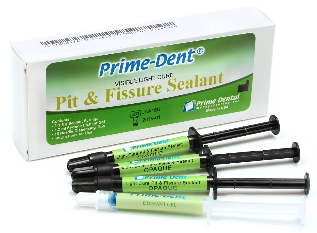 Sellador de Fosetas y Fisuras Prime Dental Kit Profesional