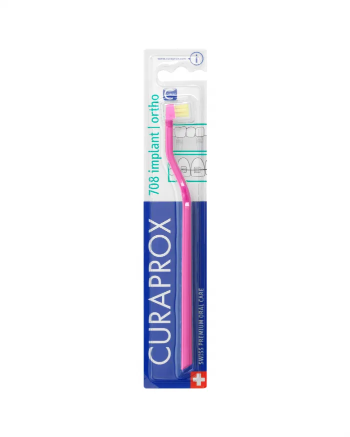 Curaprox Cepillo Dental 708 Implant Ortho Blíster