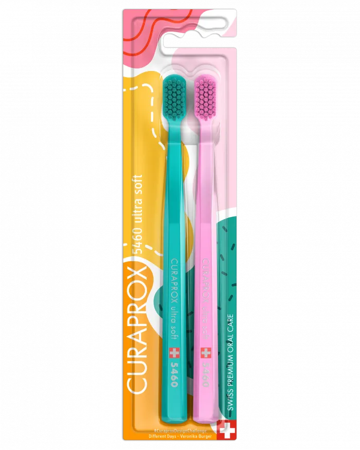 Cepillo Dental Curaprox 5460 Dúo Different Days