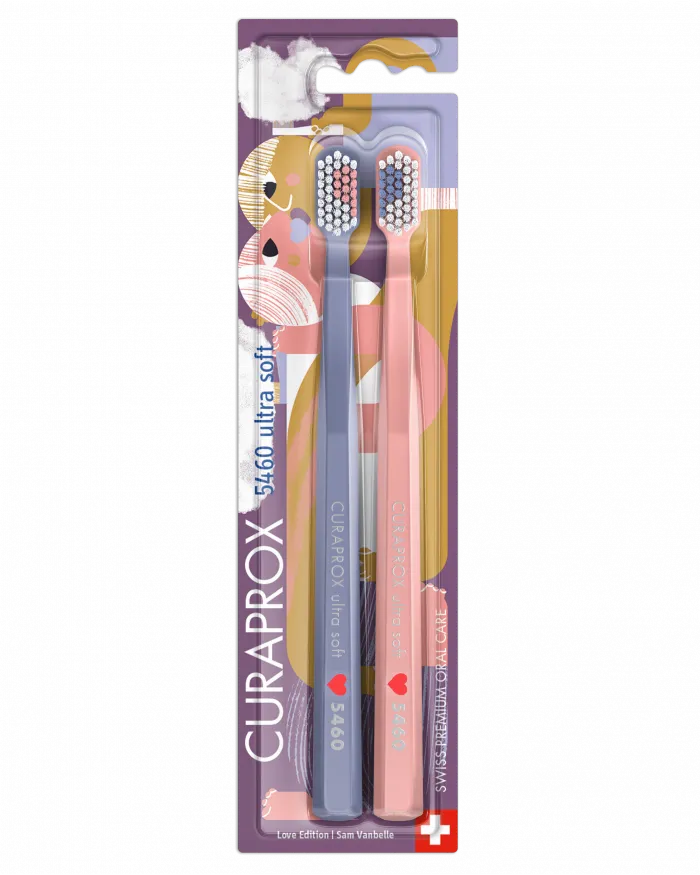 Curaprox Cepillo Dental 5460 Dúo Pack Love 2022