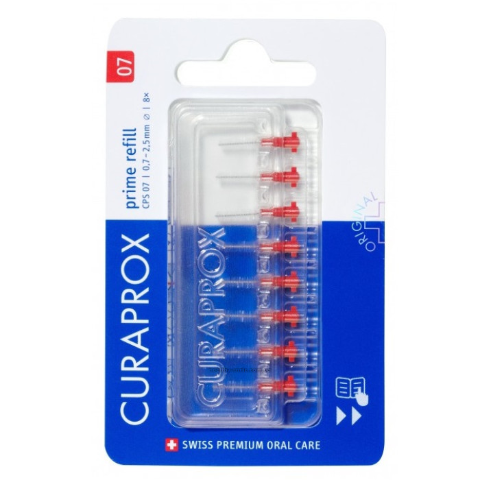 Cepillo Interdental Curaprox Prime Refill 8x CPS 07