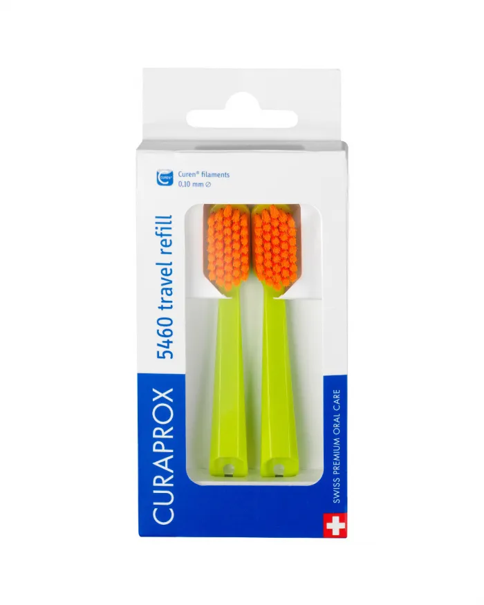 [OD-CPX-0137] Curaprox Cabezal Travel Set Dúo Pack