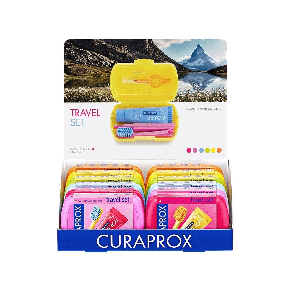 Curaprox Travel Set Display 12x