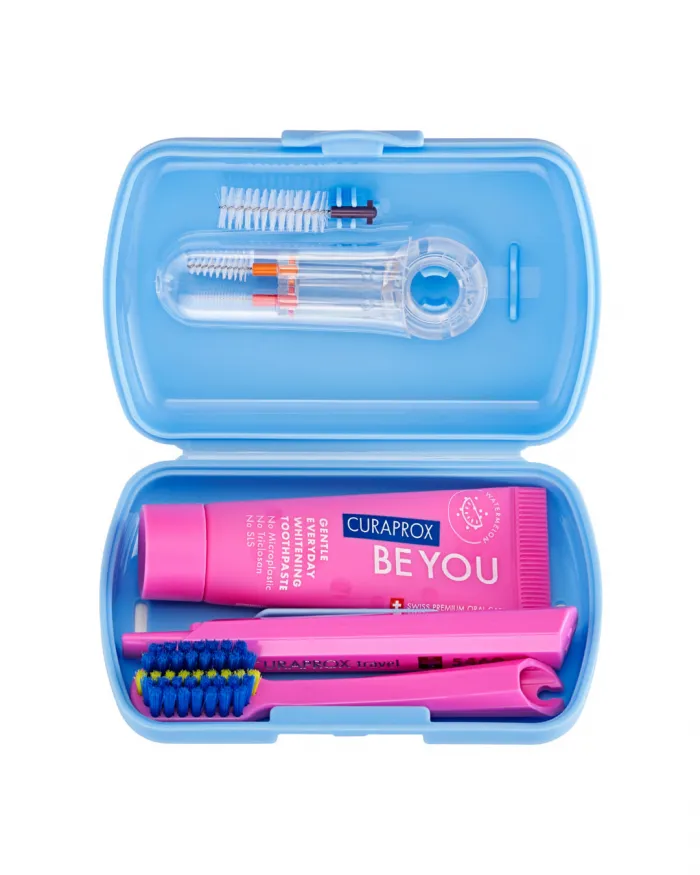 Travel Set Curaprox Ortho Azul