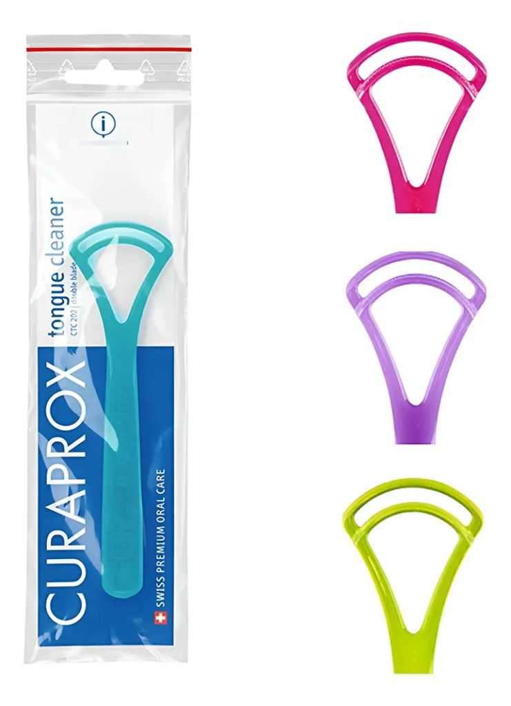 [OD-CPX-0152] Curaprox Limpiador Lingual CTC 202 Doble Aspa