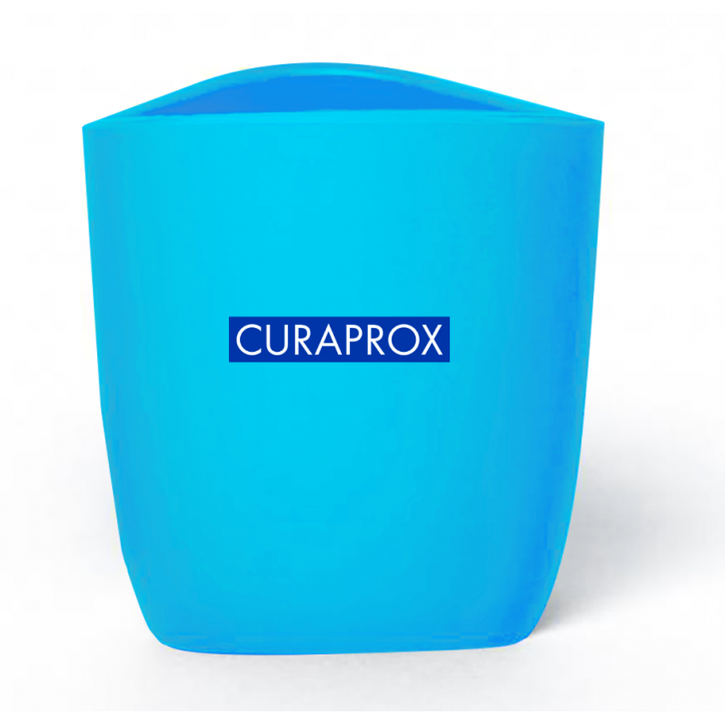 Vaso Para Cepillo Curaprox Azul