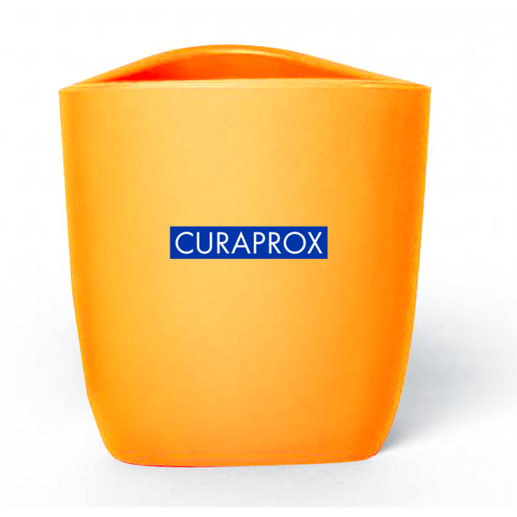 Curaprox Vaso Para Cepillos Naranja