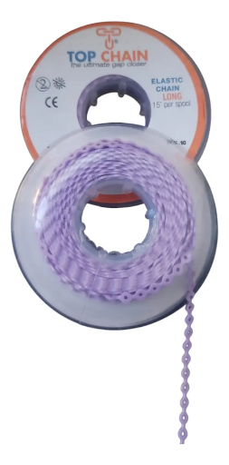 [OD-PDM-0045] Cadena Elástica Top Chain 4.57m Abierta Lilac