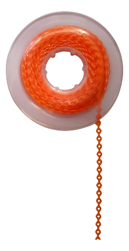 [OD-PDM-0053] Cadena Elástica Top Chain 4.57m Abierta Orange