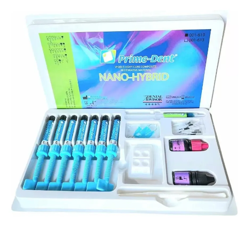 [OD-PDM-0499] Resina Prime Dental Nanohíbrida Kit Profesional