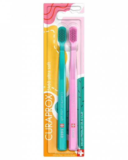 [OD-CPX-0032] Curaprox Cepillo Dental 5460 Dúo Pack Different Days