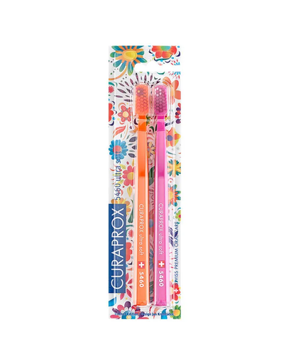 [OD-CPX-0033] Curaprox Cepillo Dental 5460 Dúo Pack Hawaii