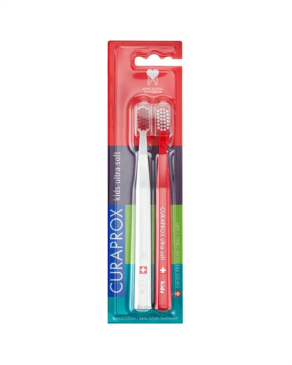 [OD-CPX-0042] Curaprox Cepillo Dental Kids Dúo Pack School