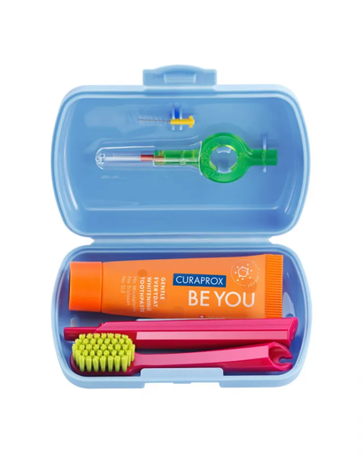 [OD-CPX-0132] Curaprox Travel Set Azul