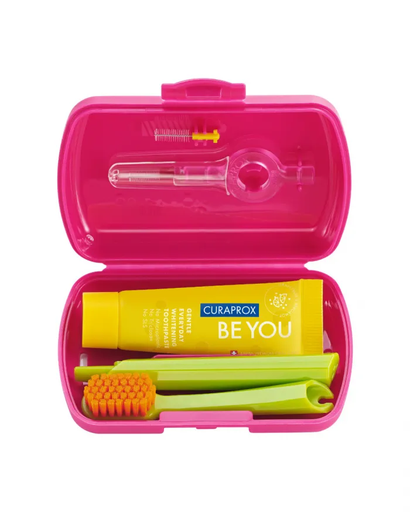 [OD-CPX-0133] Curaprox Travel Set Magenta