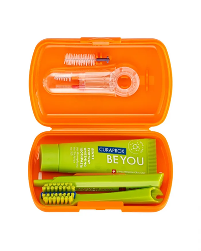 [OD-CPX-0140] Curaprox Travel Set Ortho Naranja